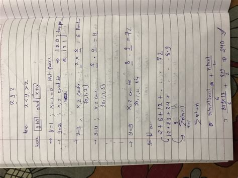 the number of 3 digit numbers of the form xyz|The number of three digit numbers of the form x y z such that x.